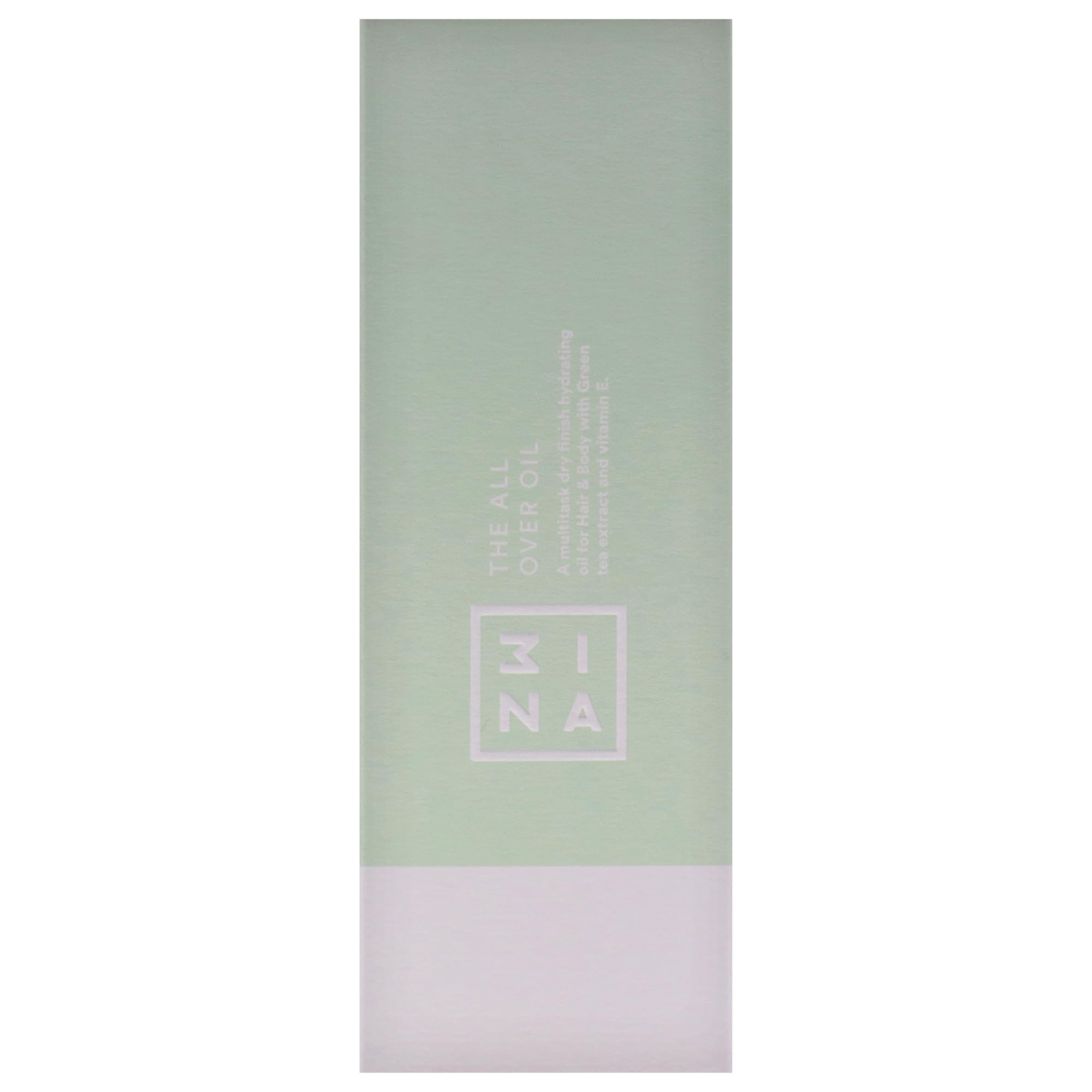 3INA Makeup - Vegan - Cruelty Free - The All Over Oil - Hydrating Oil For Body Hair & Face - Light-Weight Texture - Soft & Moisturized Feeling - Nourishing Almond Oil Antioxidant Green-Tea, Vitamin-E - Image 5