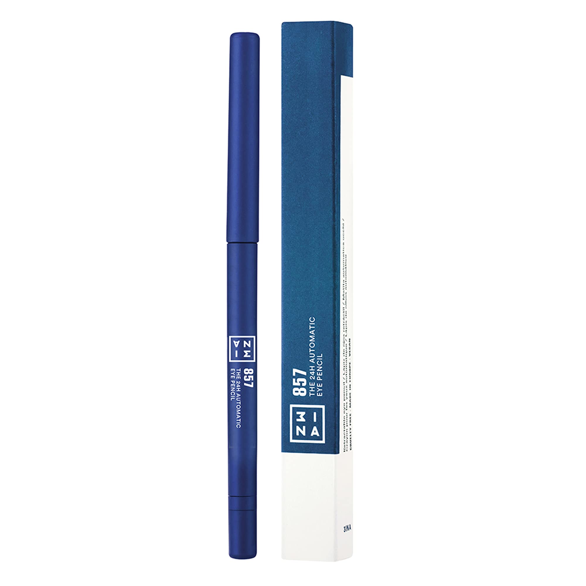 3INA The 24H Automatic Eye Pencil - Highly Pigmented Eyeliner Pencil - 24-Hour Wear Eye Makeup - Retractable with Built-In Sharpener - 857-0.011 oz - Image 3