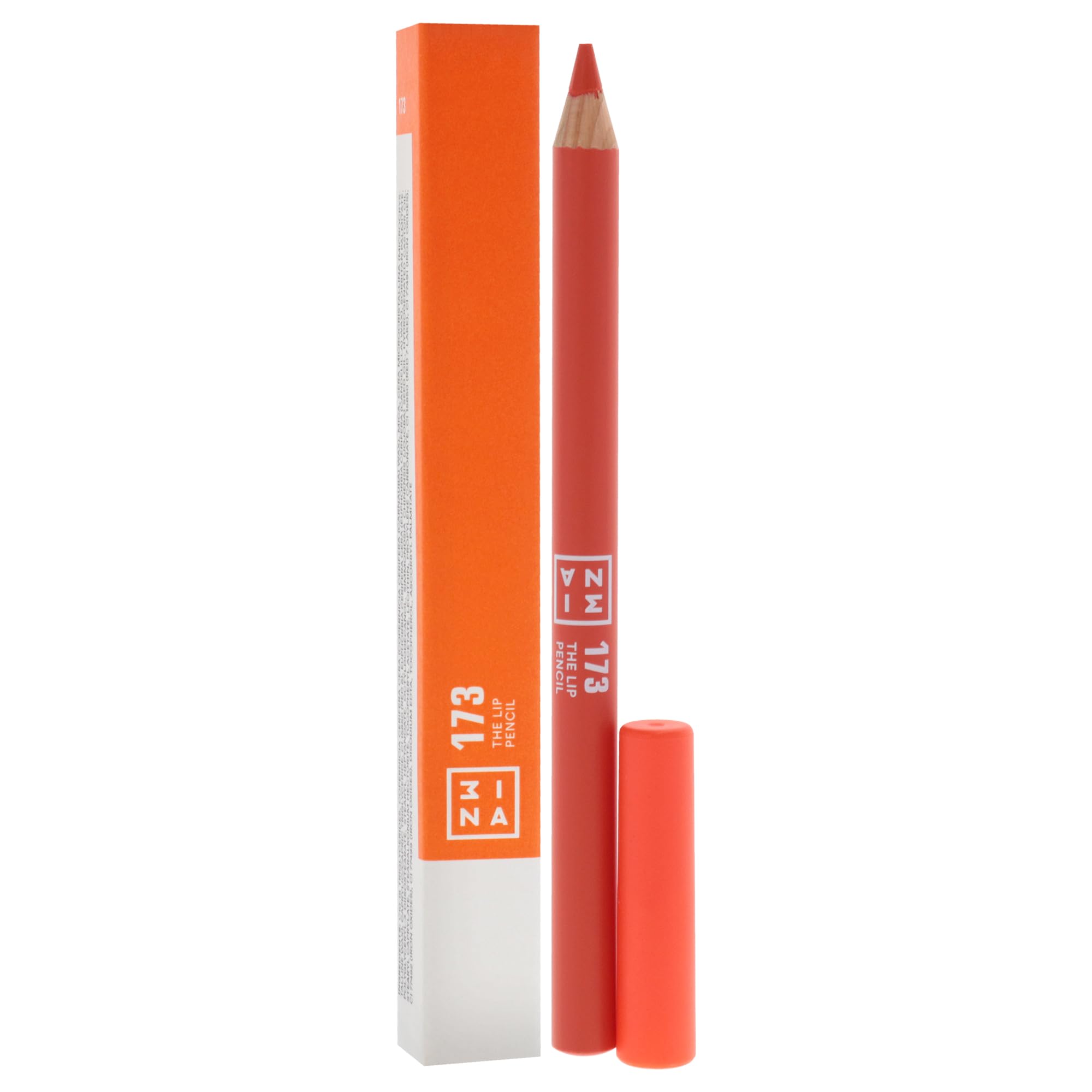 3INA The Automatic Lip Pencil – Waterproof Lip Liner Pencil with Built-In Sharpener – Smudge-Proof, Pigmented, 10 Hour Long Wear Liner - 173-0.01 oz - Image 3