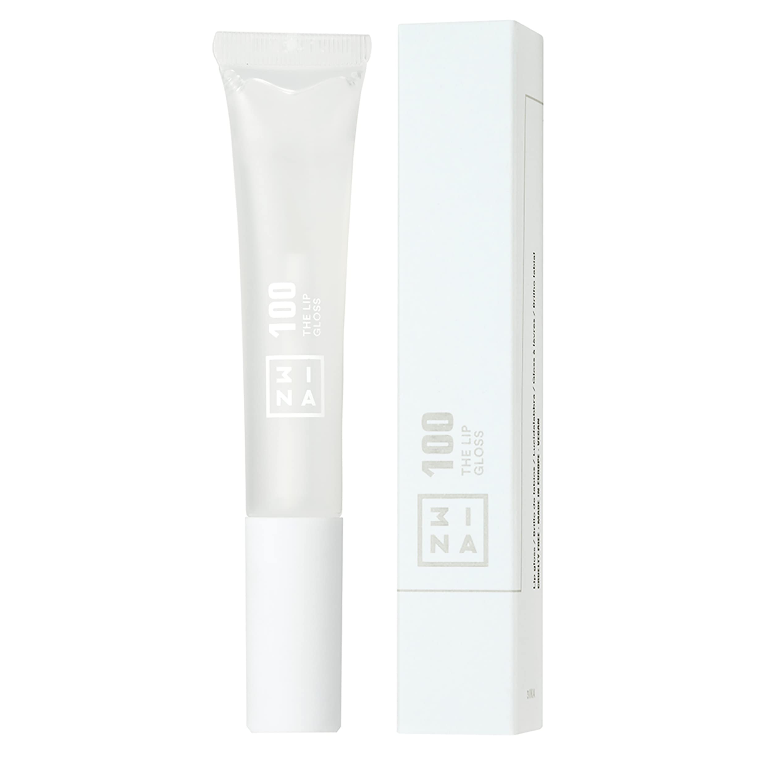 3INA The Lip Gloss – High Shine Lip Gloss for Women for Fuller-Looking Results – Non-Sticky and Creamy with Vitamin E and Tea Tree Oil – 100 – 0.27 oz - Image 6